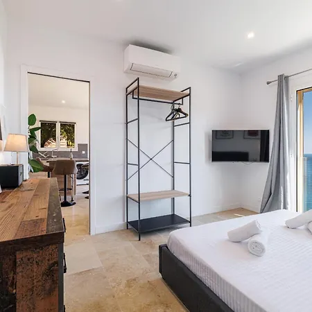 公寓 Les Citrons D 2p - Vue Spectaculaire - Terrasse Et Balcon - Climatisation *