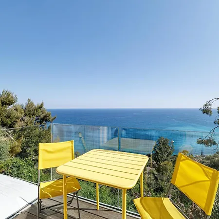 Les Citrons D 2p - Vue Spectaculaire - Terrasse Et Balcon - Climatisation 아파트 *