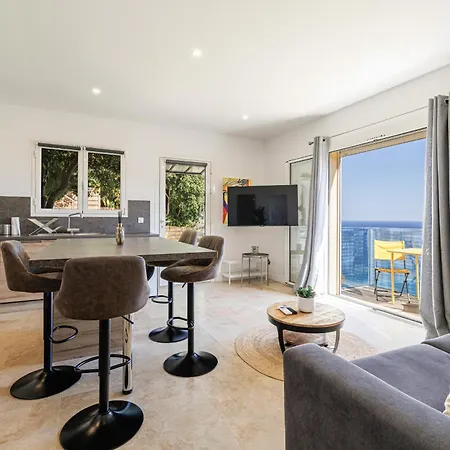 Les Citrons D 2p - Vue Spectaculaire - Terrasse Et Balcon - Climatisation 公寓 艾日